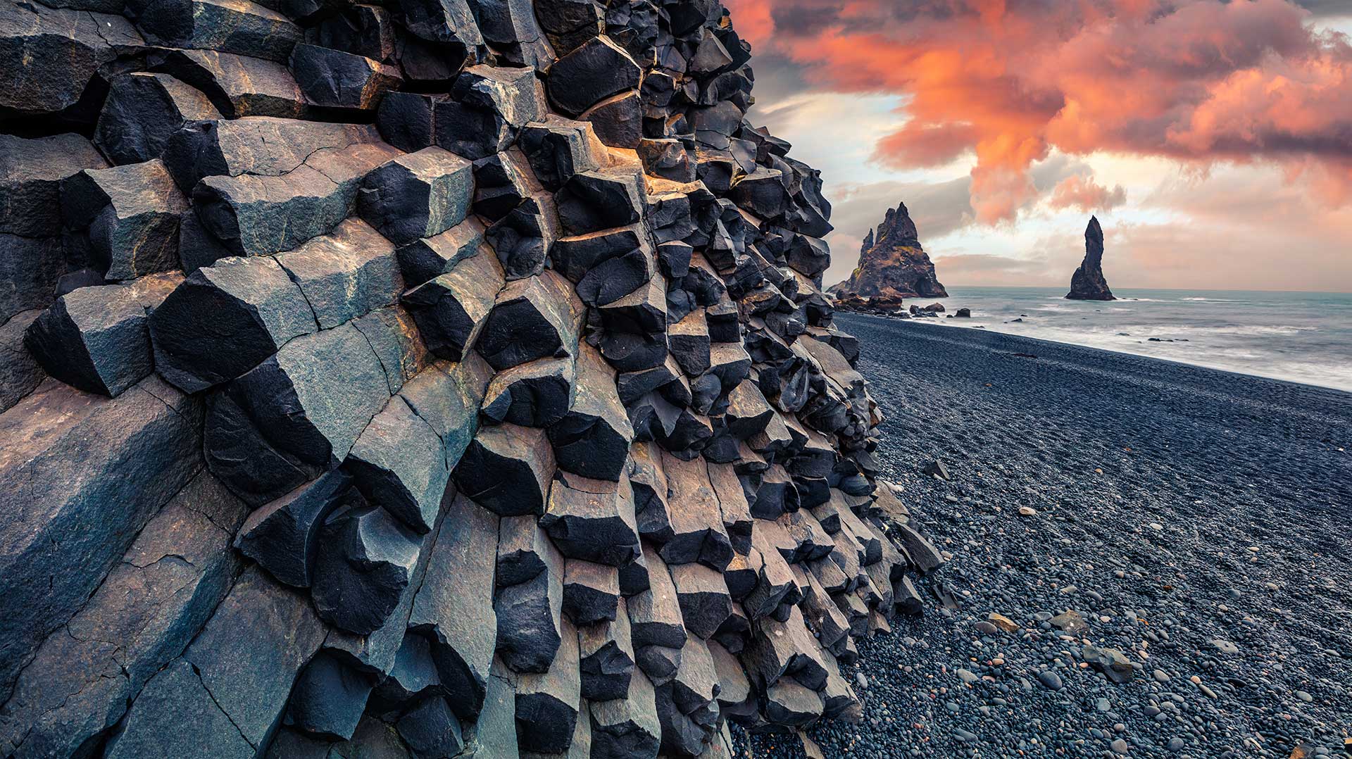 Playa Black Sand Islandia