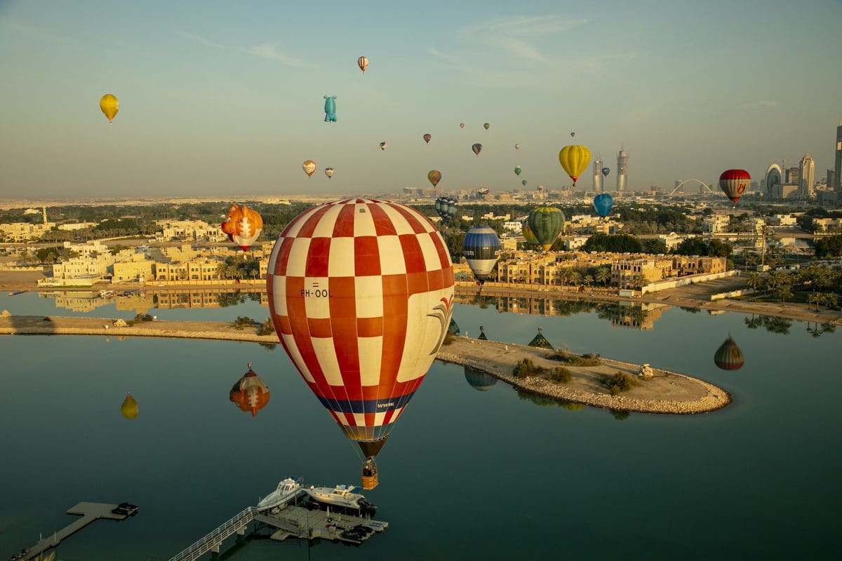 Qatar vuelo en globo aerostático Qatar