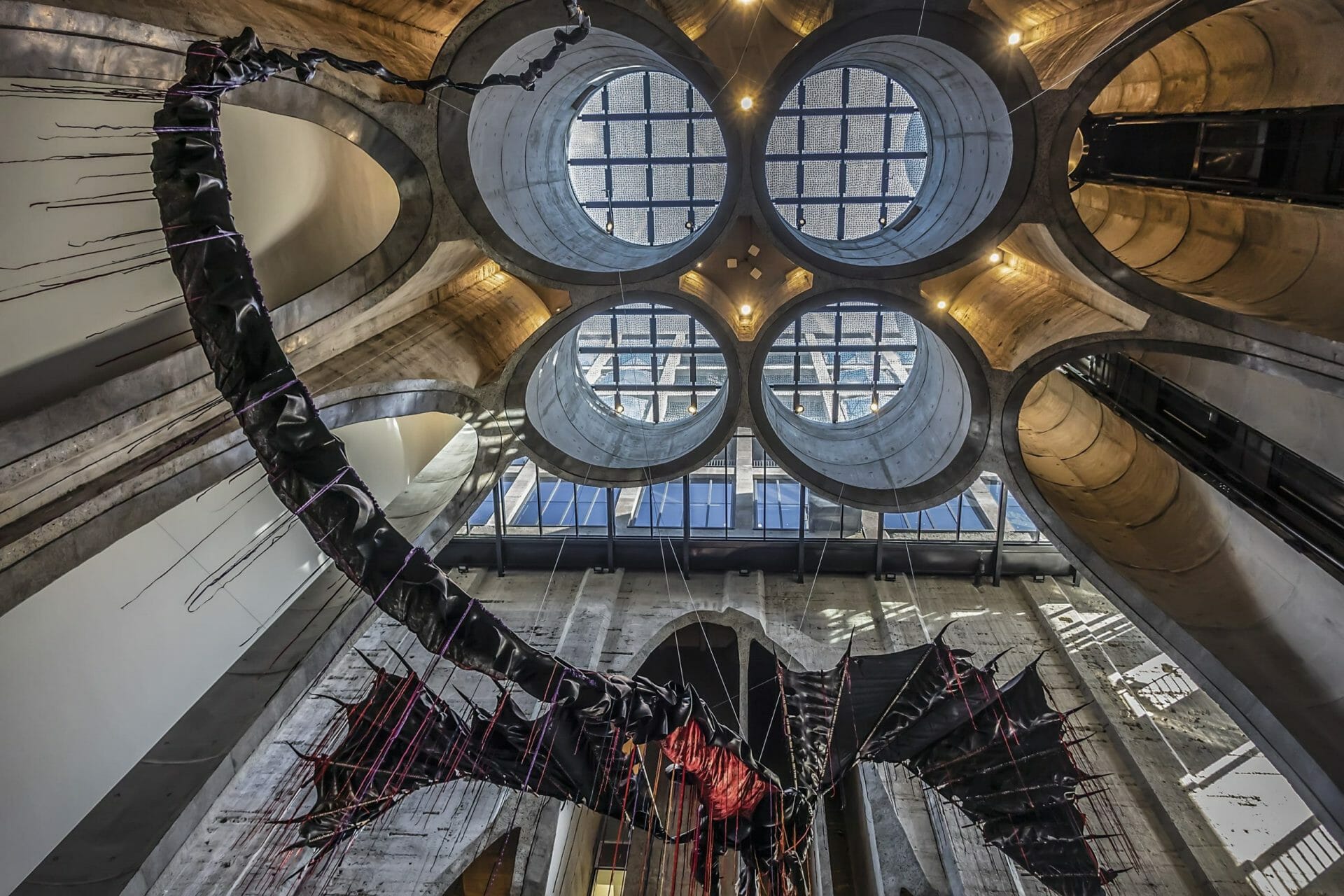 Atrium en Zeitz Museo, Sudáfrica