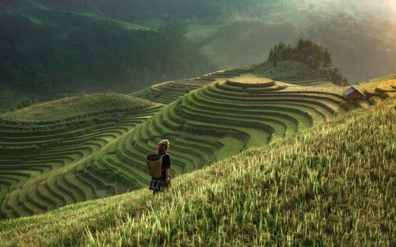 Valley of Mai Chau VIETNAM