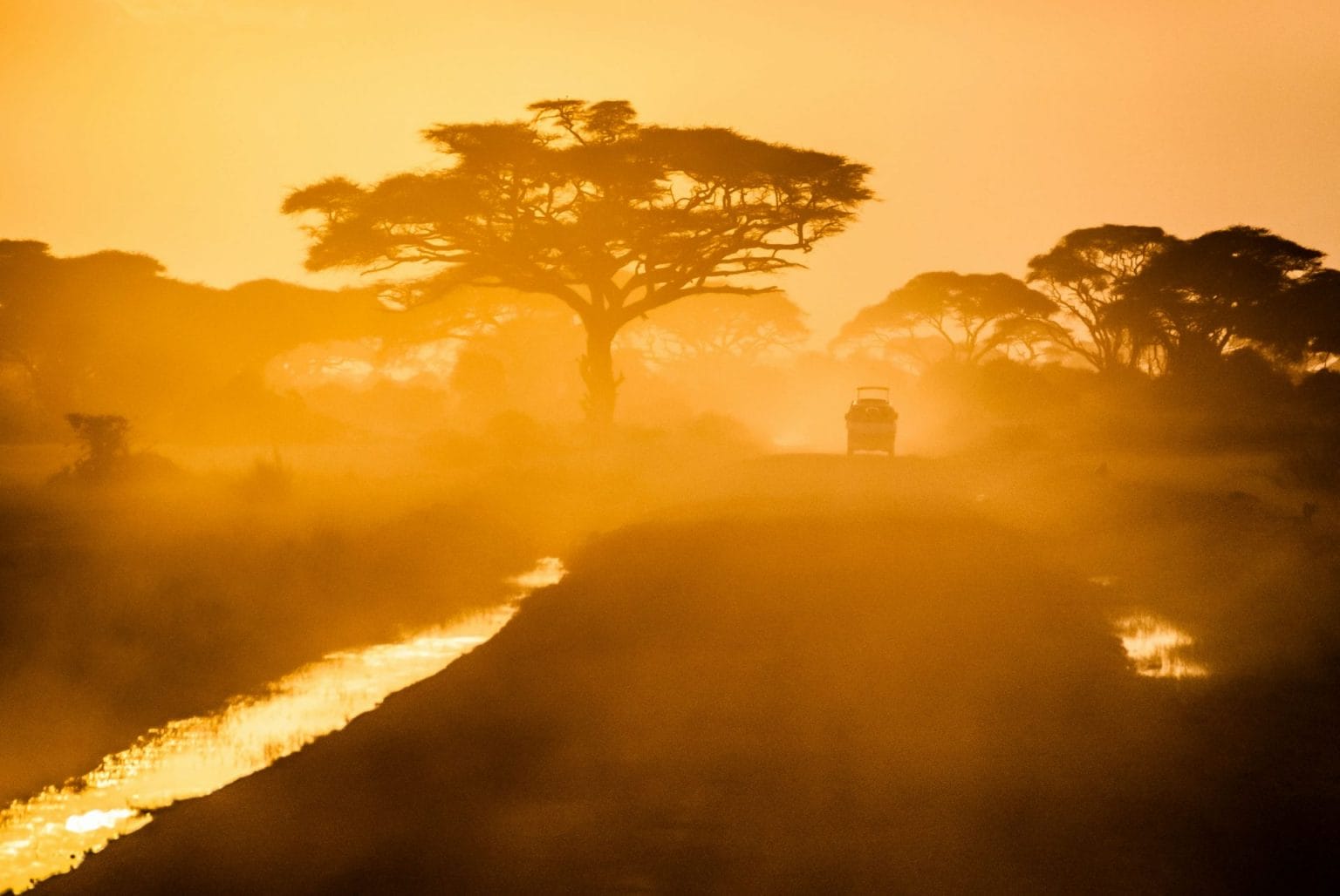 Sudáfrica al atardecer