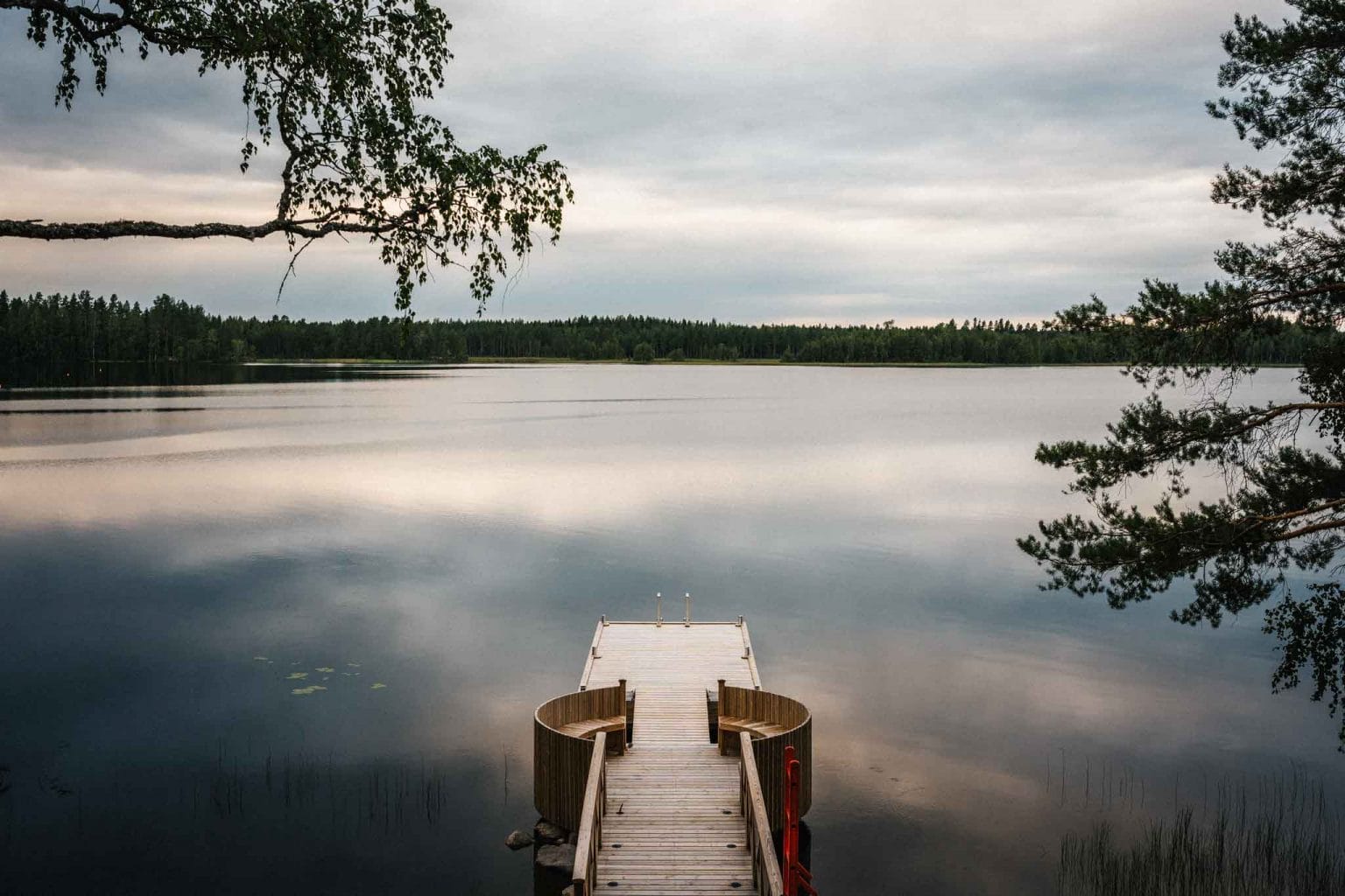 Experiencia sauna en el Lago Pihlas