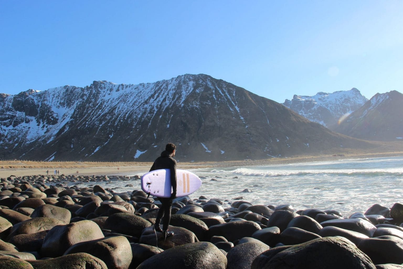 Surf en las Islas Lofoten