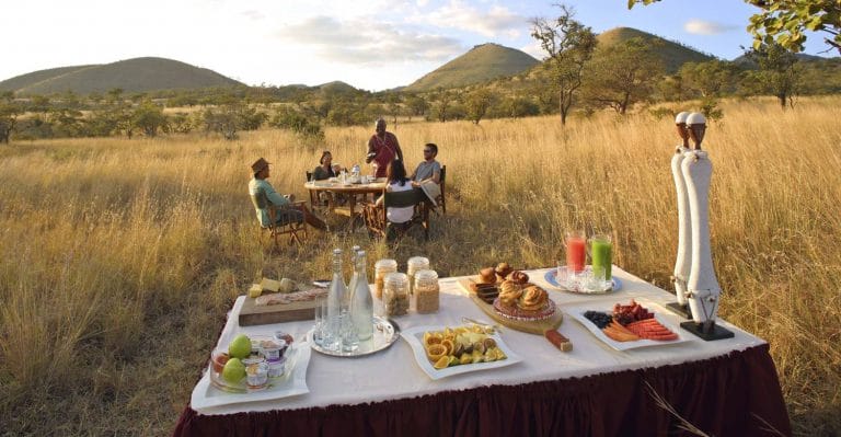 Camp Finch Hattons en Kenia Picnic