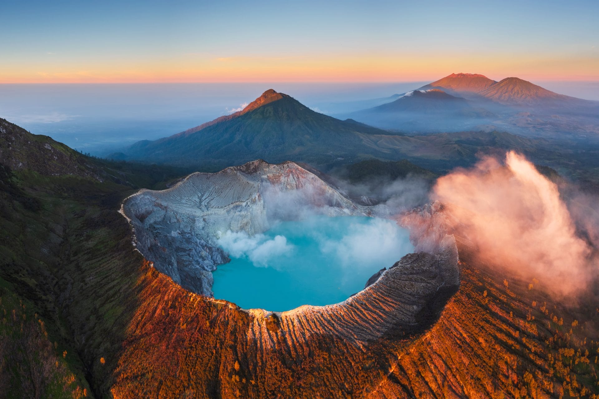 Trekking volcán Ijen Indonesia