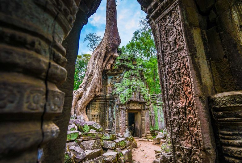 Camboya puerta Angkor