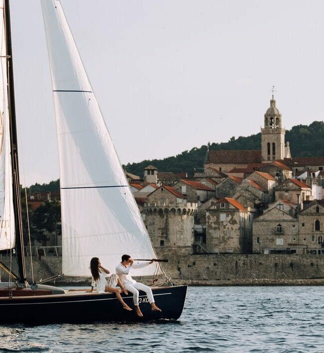 Velero en Croacia